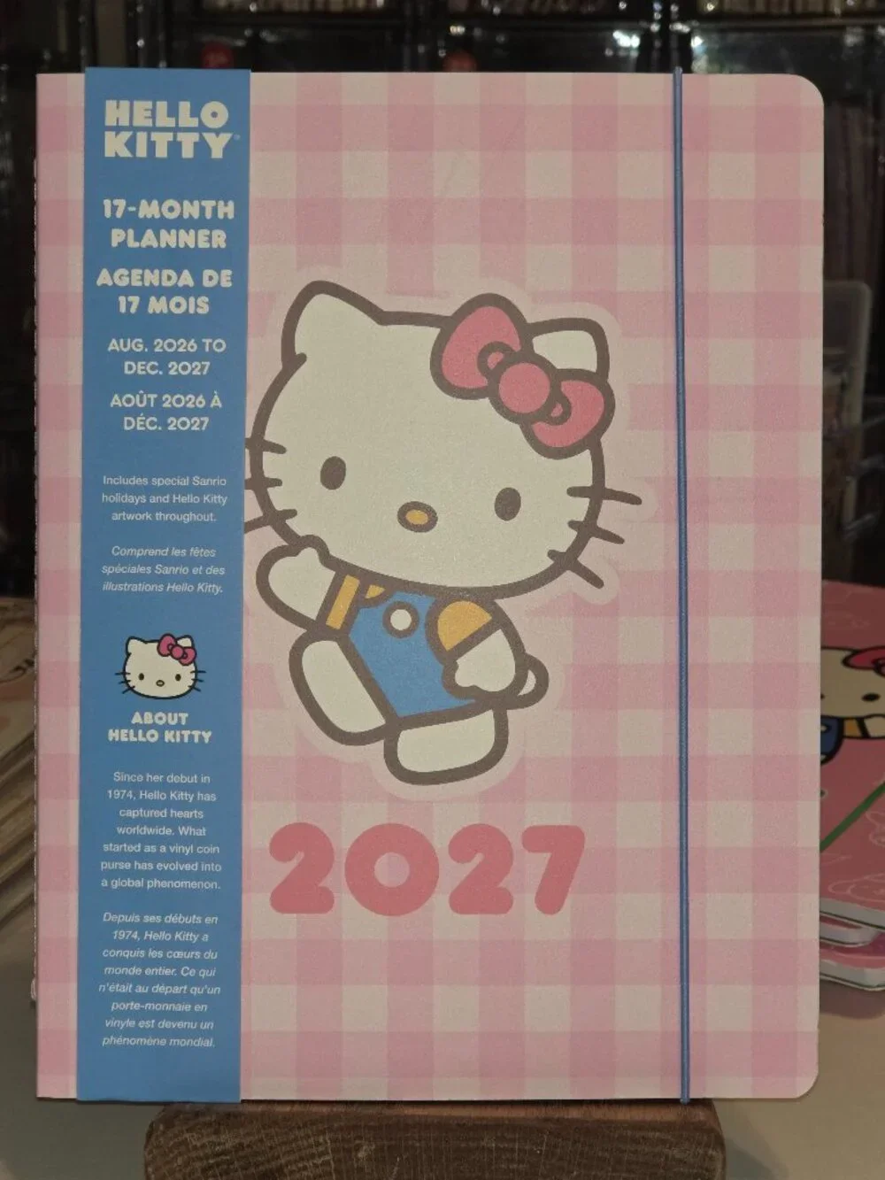NB-2485 Sanrio Hello Kitty 2027 17-Month Planner Flex Cover 7.5x10